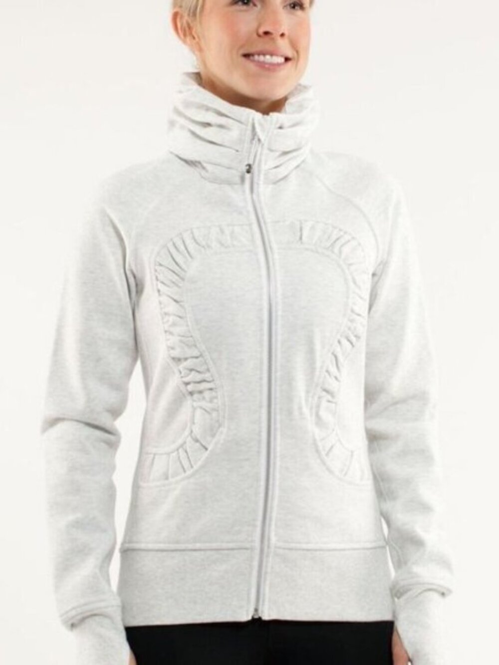 Lululemon Athletica Cuddle Up Jacket - Heathered Gray